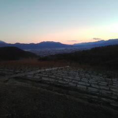 今年見納めの富士山