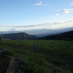 そして富士山の見守る中、日が暮れていきます