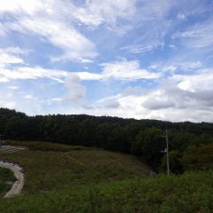 つかの間の青空