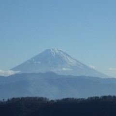 今年最後の富士山