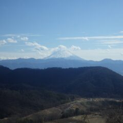 久し振りに富士山が綺麗に見えました